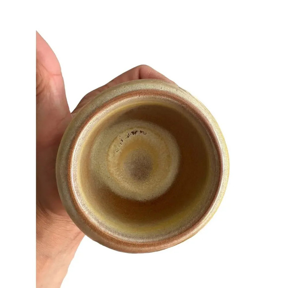 Frankoma BP Antique Japanese Seto Stoneware Bowl 19th Century Pottery - Picture 4 of 8